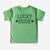 Cuddle Sleep Dream Graphic Tee Lucky Dude | Green Triblend Tshirt