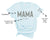 Cuddle Sleep Dream Adult Tees MAMA | Ice Blue Unisex Tshirt
