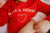 Cuddle Sleep Dream Graphic Tee 6m / Short Sleeve Mama's Heart | Infant/Toddler/Youth Red Tshirt