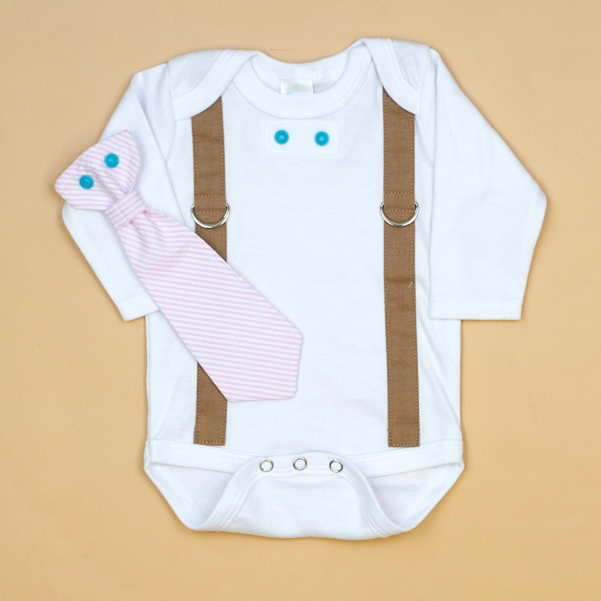 Cuddle Sleep Dream Oh Snap Mocha Suspenders | Mother's Day Tie