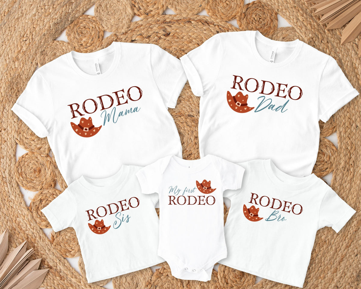 Cuddle Sleep Dream Adult Tees Mom/Dad/Family | Adult First Rodeo Birthday Tshirt