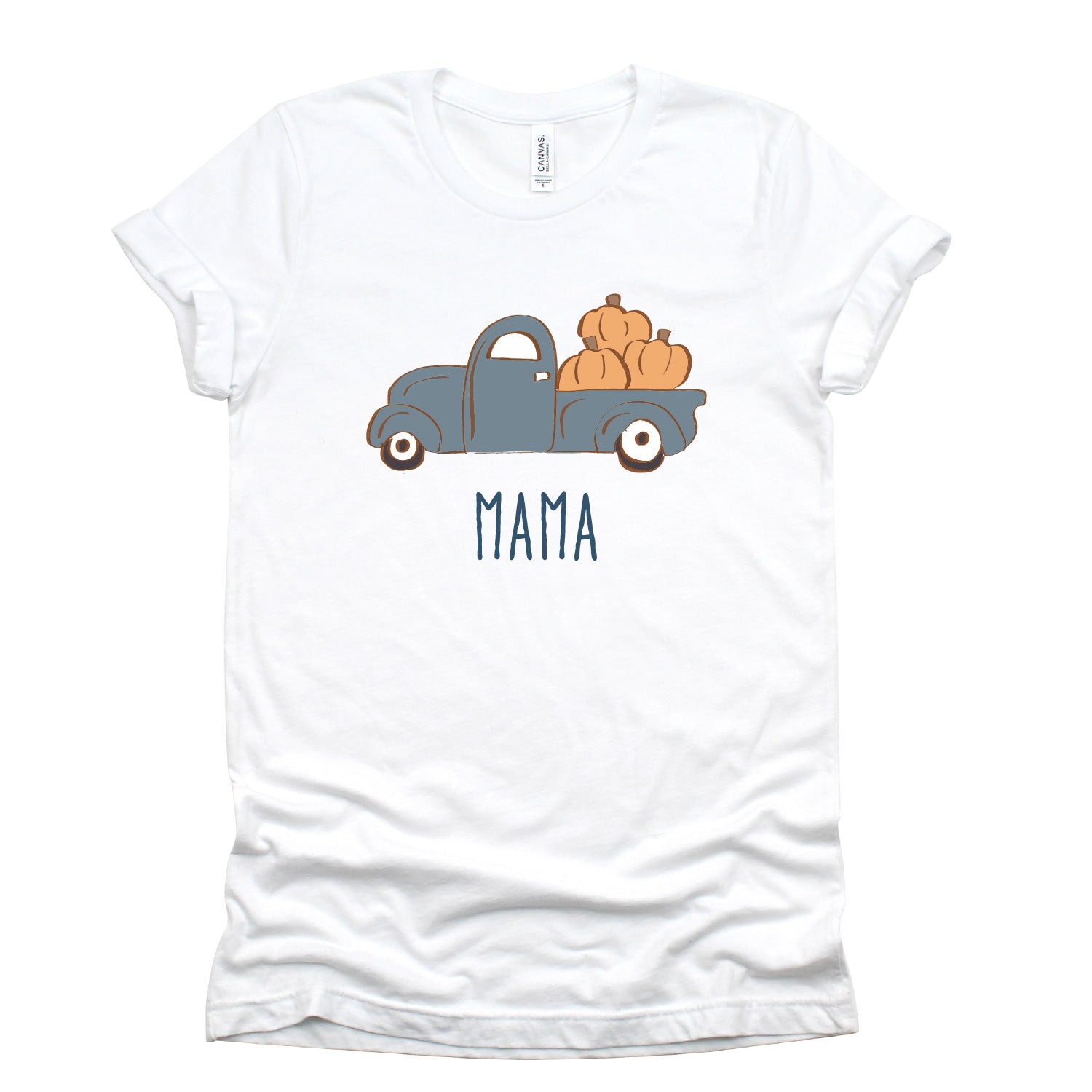 Cuddle Sleep Dream Adult Tees Mom/Dad/Family | Adult Pumpkin Truck Birthday Tshirt