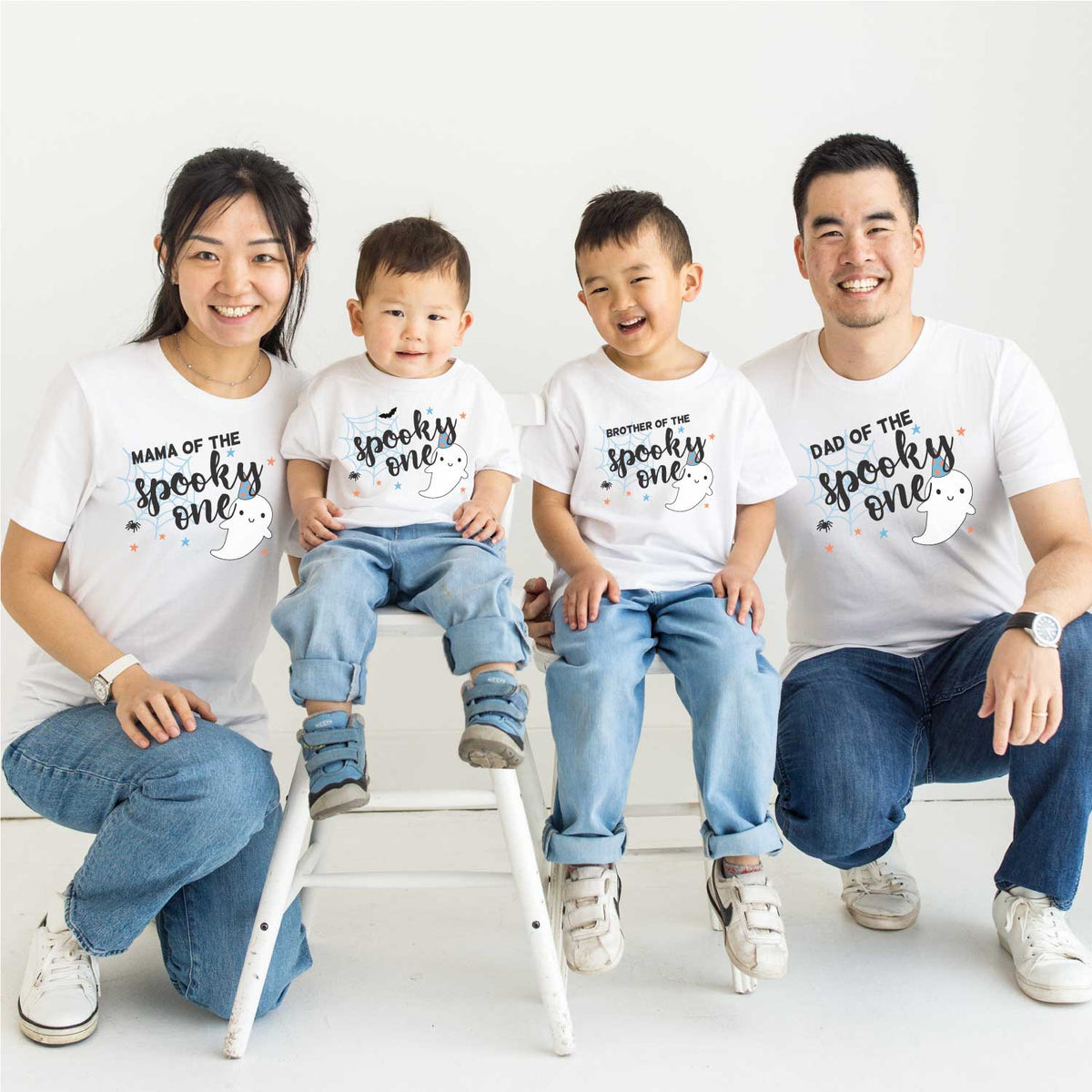 Cuddle Sleep Dream Adult Tees Mom/Dad/Family | Adult Spooky One Birthday Tshirt