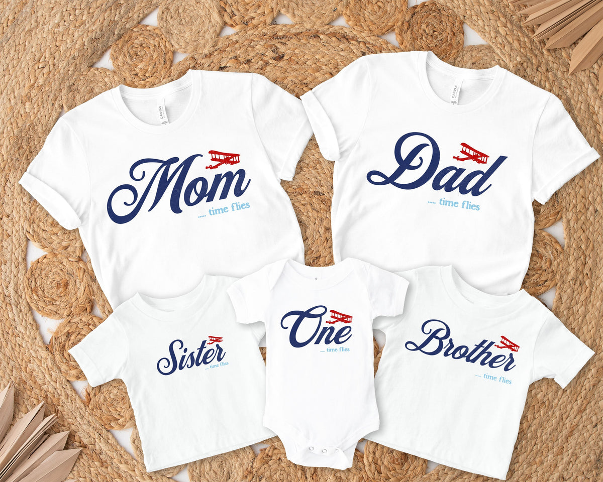 Cuddle Sleep Dream Adult Tees Mom/Dad/Family Matching | Adult Vintage Airplane Birthday Tshirt