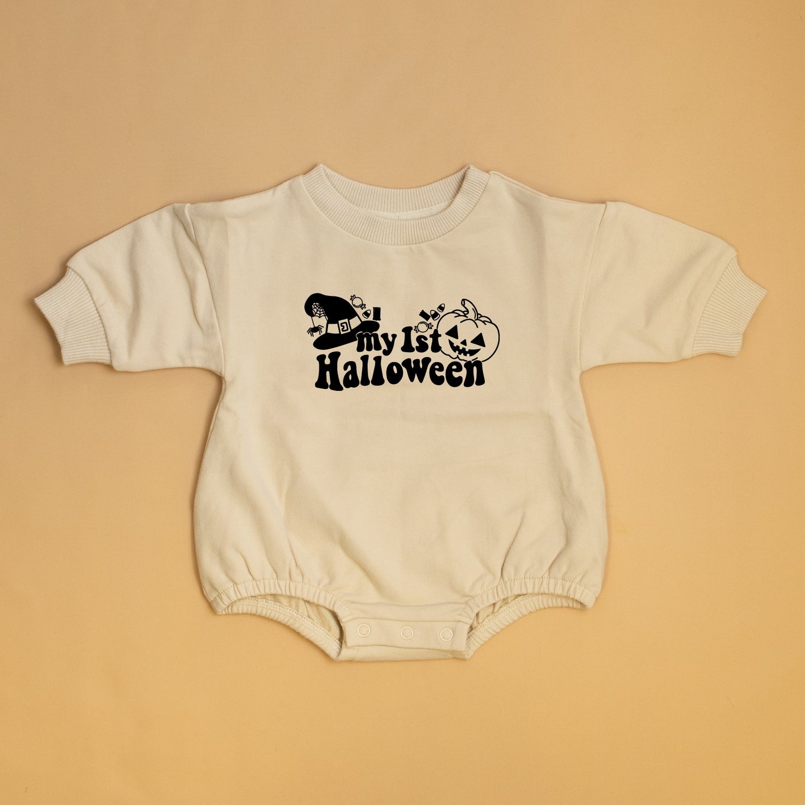 Cuddle Sleep Dream My 1st Halloween | Sweater Romper