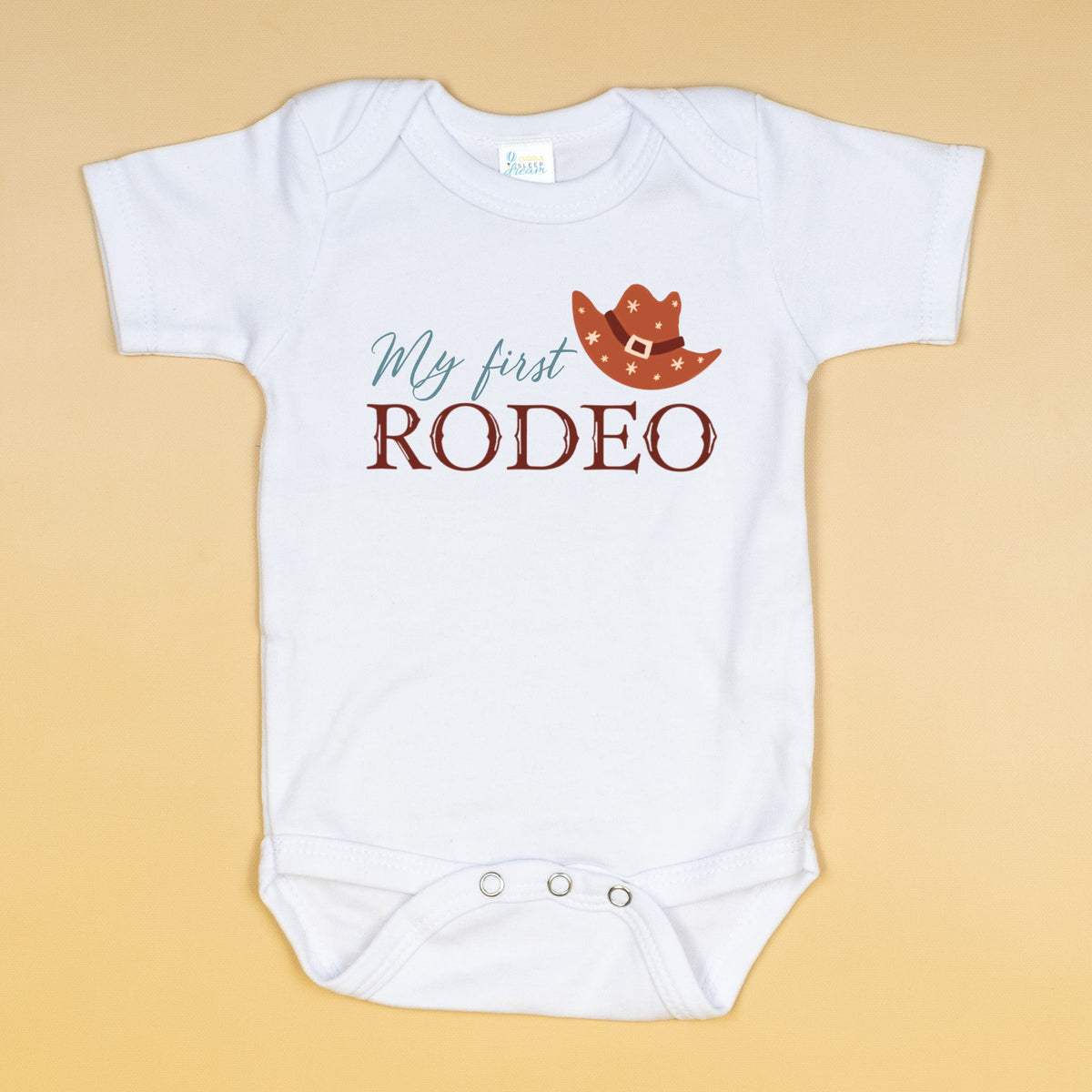 Cuddle Sleep Dream My First Rodeo | 1st Birthday Bodysuit