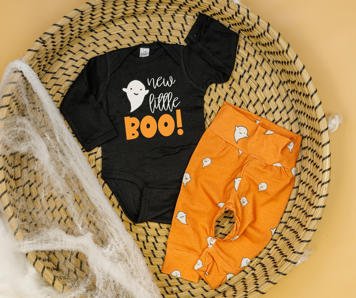 Cuddle Sleep Dream New Little Boo | Black Bodysuit