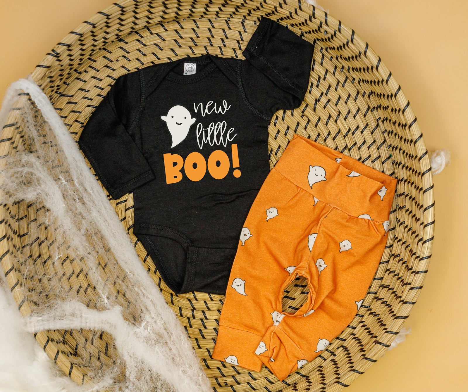 Cuddle Sleep Dream New Little Boo | Black Bodysuit