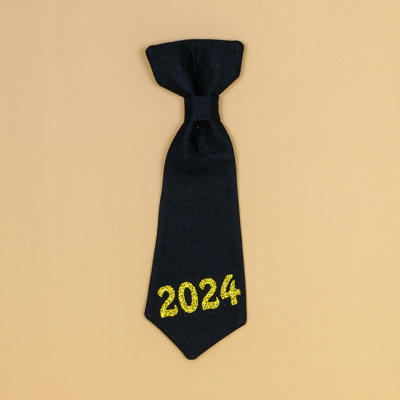 Cuddle Sleep Dream Ties 2024 Year Necktie New Year's Eve Snap-On Tie