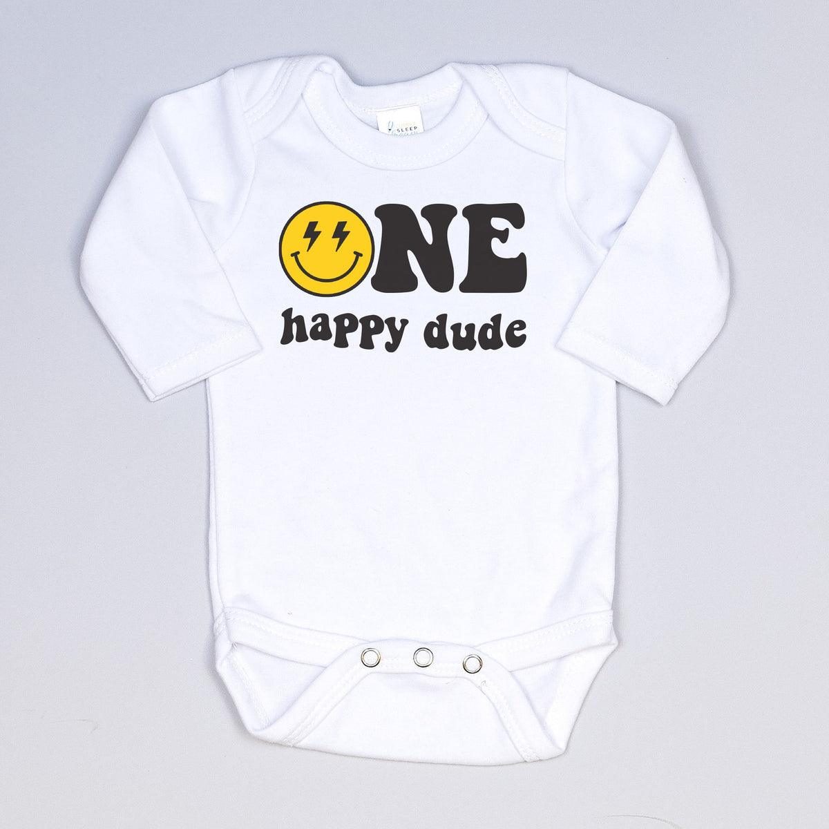 Cuddle Sleep Dream One Happy Dude | 1st Birthday Bodysuit