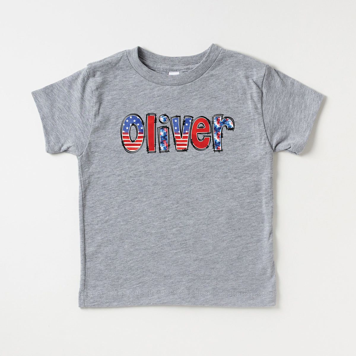 Cuddle Sleep Dream Graphic Tee Patriotic Custom Name | Kids Tshirt