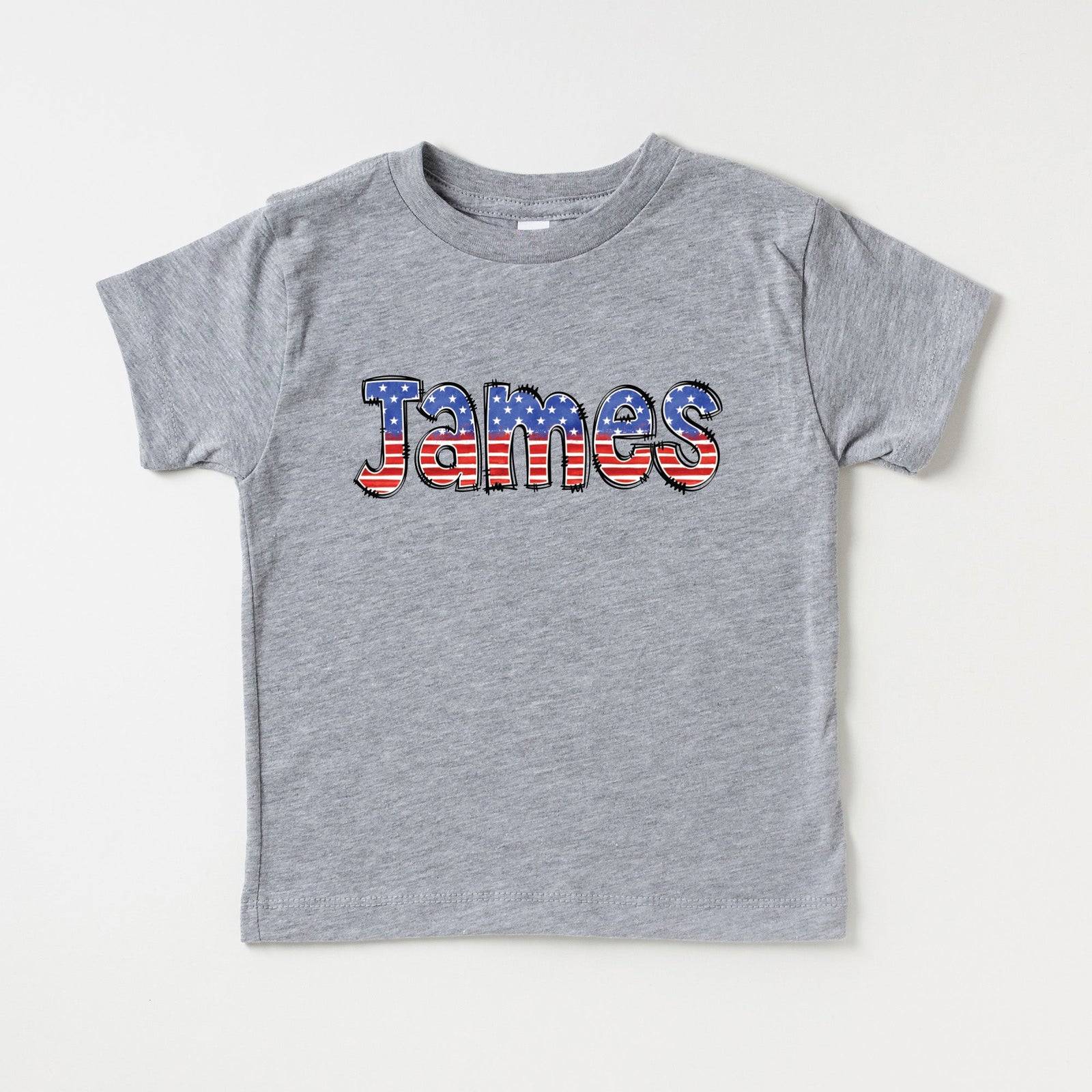 Cuddle Sleep Dream Graphic Tee Patriotic Custom Name | Kids Tshirt