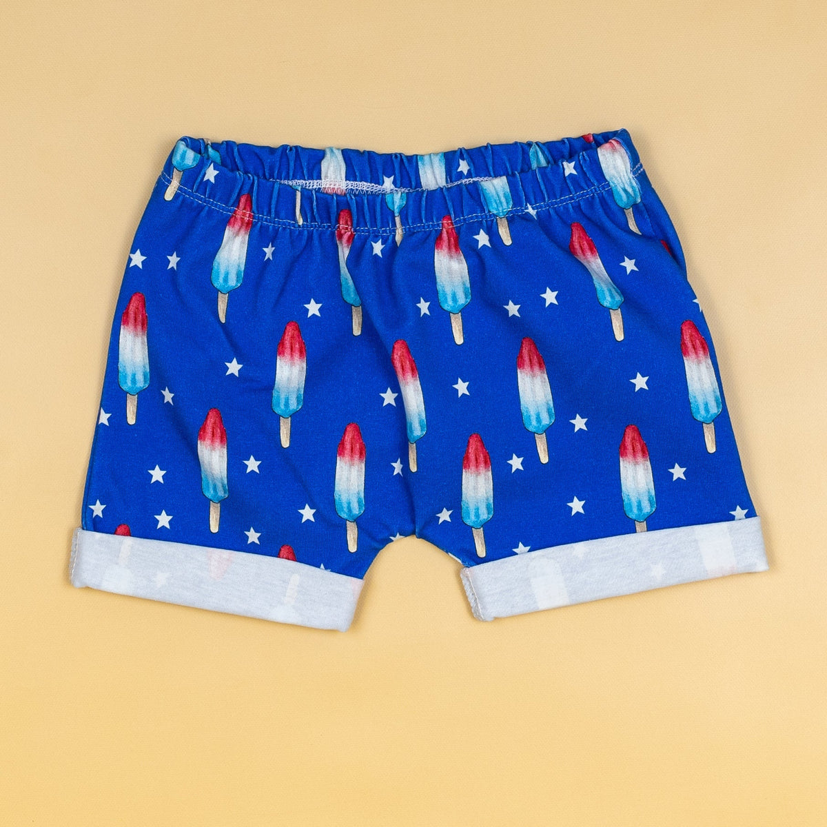 Cuddle Sleep Dream roll Patriotic Popsicle Shorts