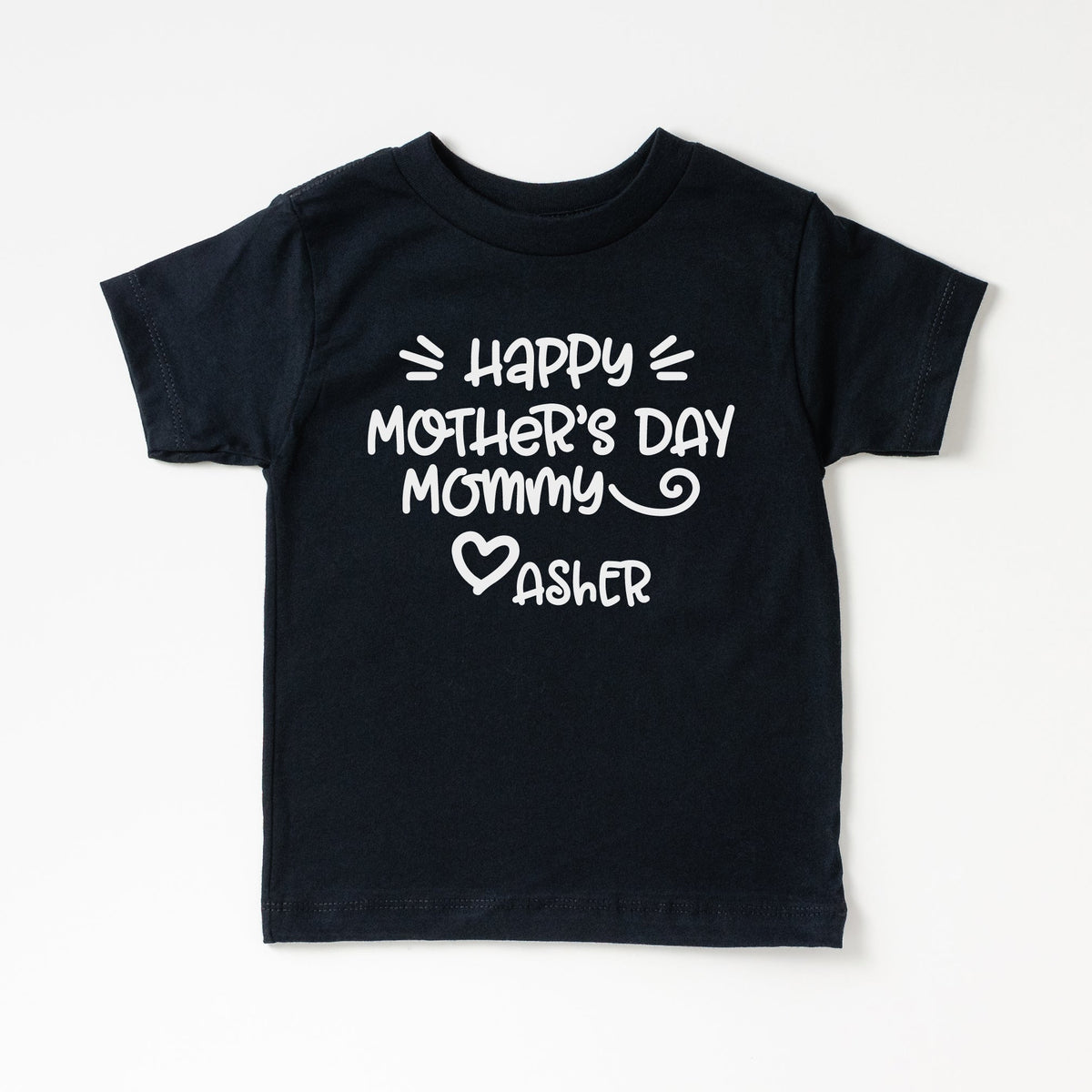 Cuddle Sleep Dream Graphic Tee 6m Short Sleeve / Black Personalized Happy Mother&#39;s Day | Kids Tshirt