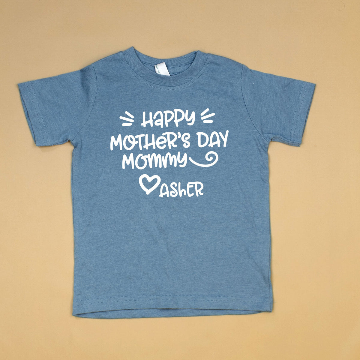 Cuddle Sleep Dream Graphic Tee Personalized Happy Mother&#39;s Day | Kids Tshirt
