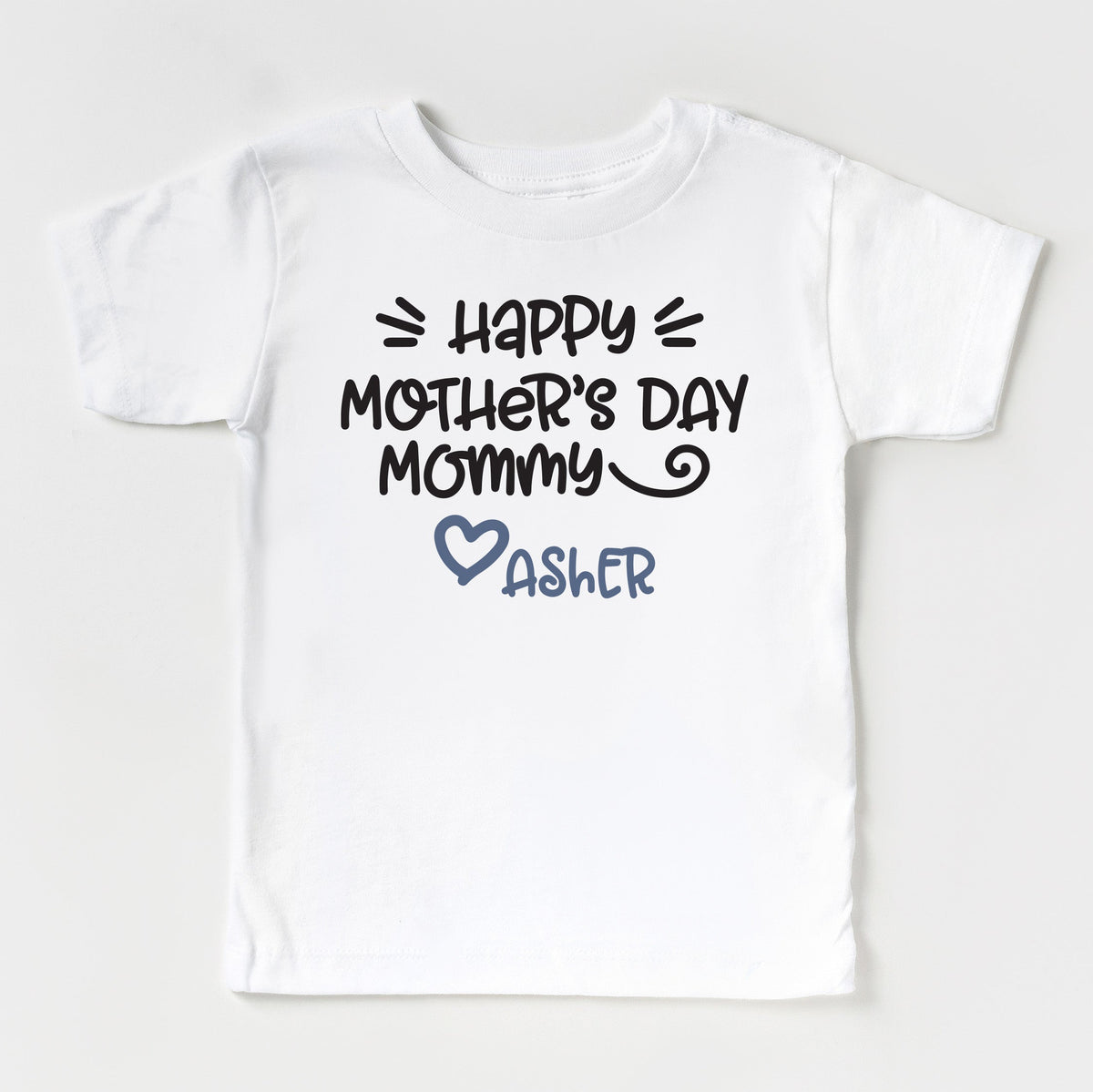 Cuddle Sleep Dream Graphic Tee Personalized Happy Mother&#39;s Day | Kids Tshirt