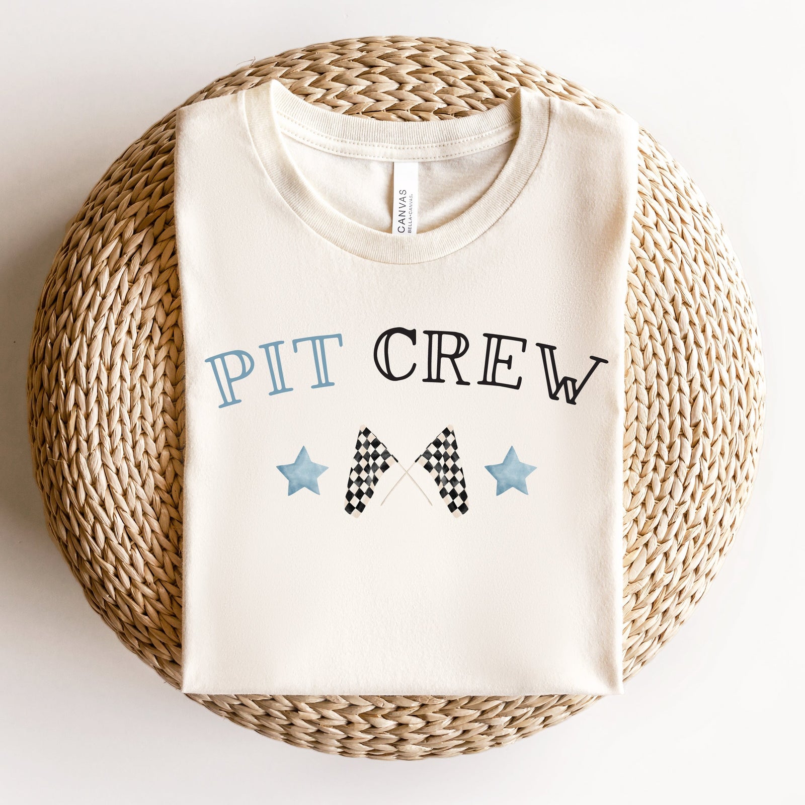 Cuddle Sleep Dream Pit Crew | BLUE Racecar Birthday Matching T-shirts