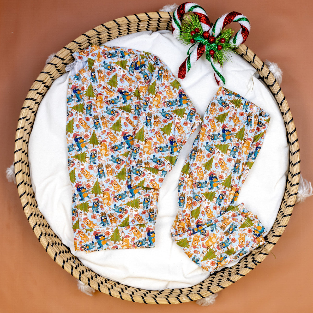 Cuddle Sleep Dream Leggings PREORDER Christmas Dog Ribbed Lounge Leggings