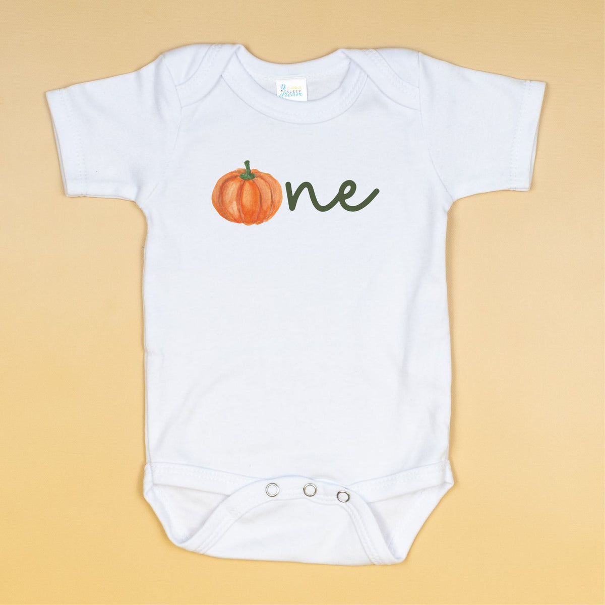 Cuddle Sleep Dream Pumpkin One | 1st Birthday Bodysuit
