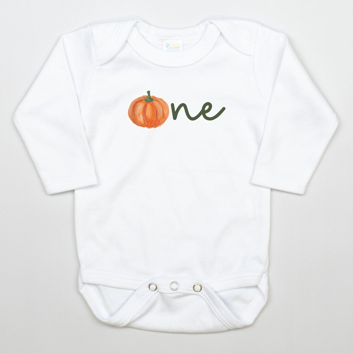 Cuddle Sleep Dream Pumpkin One | 1st Birthday Bodysuit