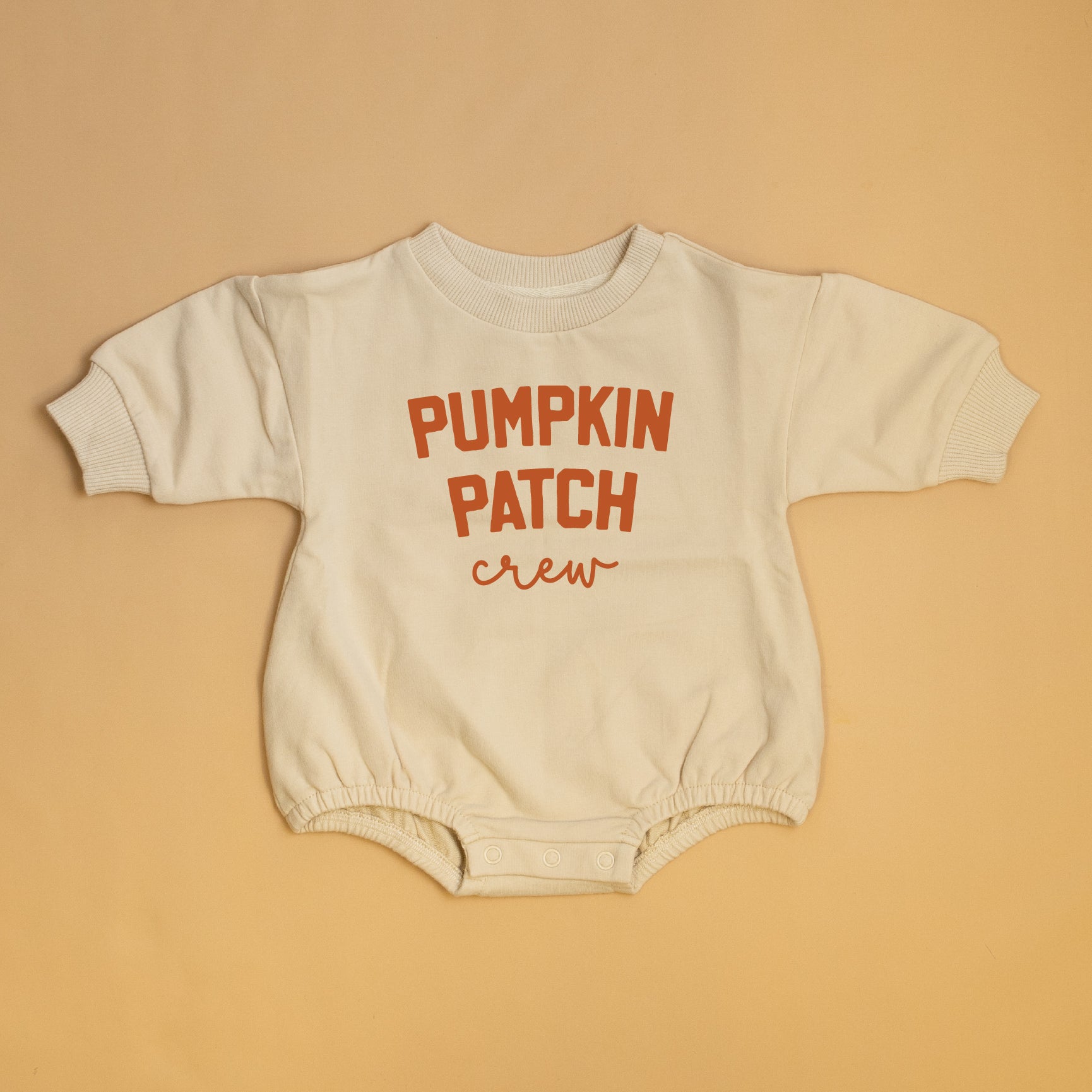 Cuddle Sleep Dream Pumpkin Patch Crew | Sweater Romper
