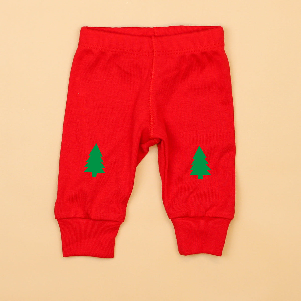 Cuddle Sleep Dream Classic Pants Red Classic Pants w/ Trees