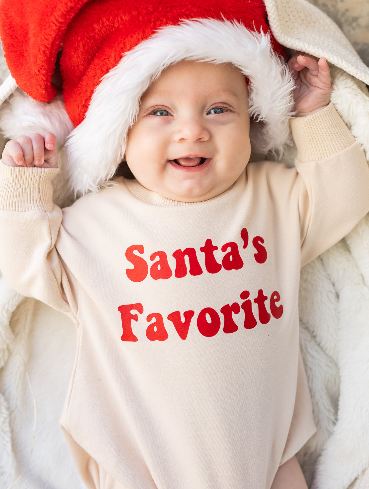 Cuddle Sleep Dream Santa&#39;s Favorite | Sweater Romper