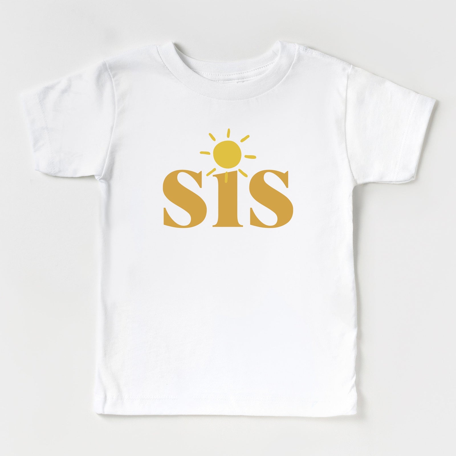 Cuddle Sleep Dream Graphic Tee Sis Sun in Orange | Family Matching Toddler Tee