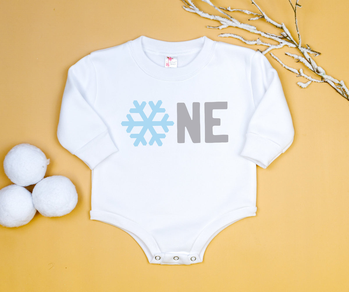 Cuddle Sleep Dream Snow One | White Fleece Oversized Bodysuit