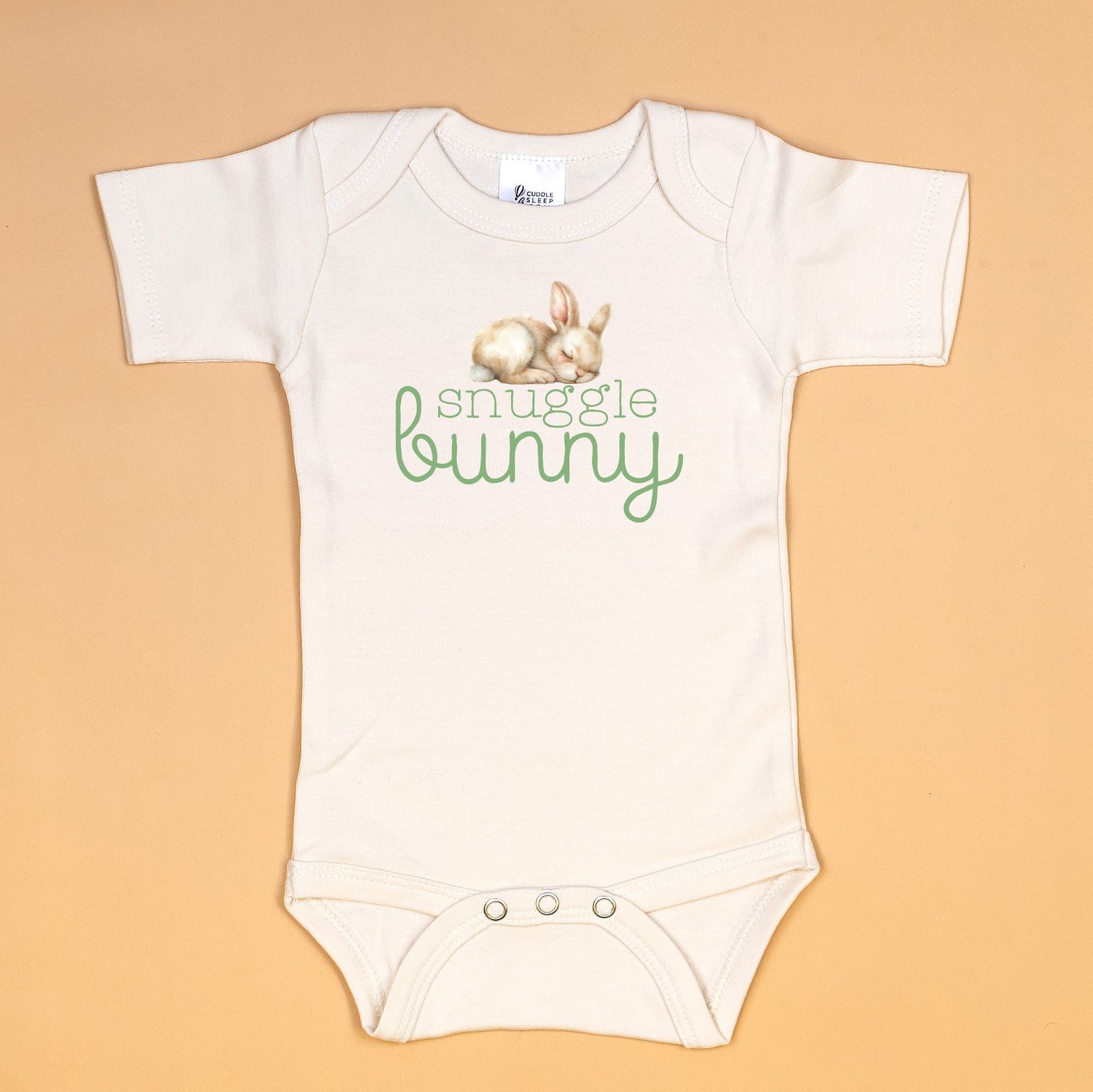 Cuddle Sleep Dream Baby One-Pieces Snuggle Bunny | Natural Bodysuit