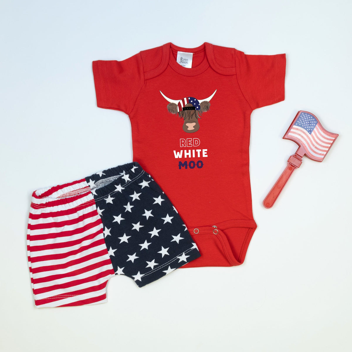 Cuddle Sleep Dream Shorts Stars &amp; Stripe | Play Shorts