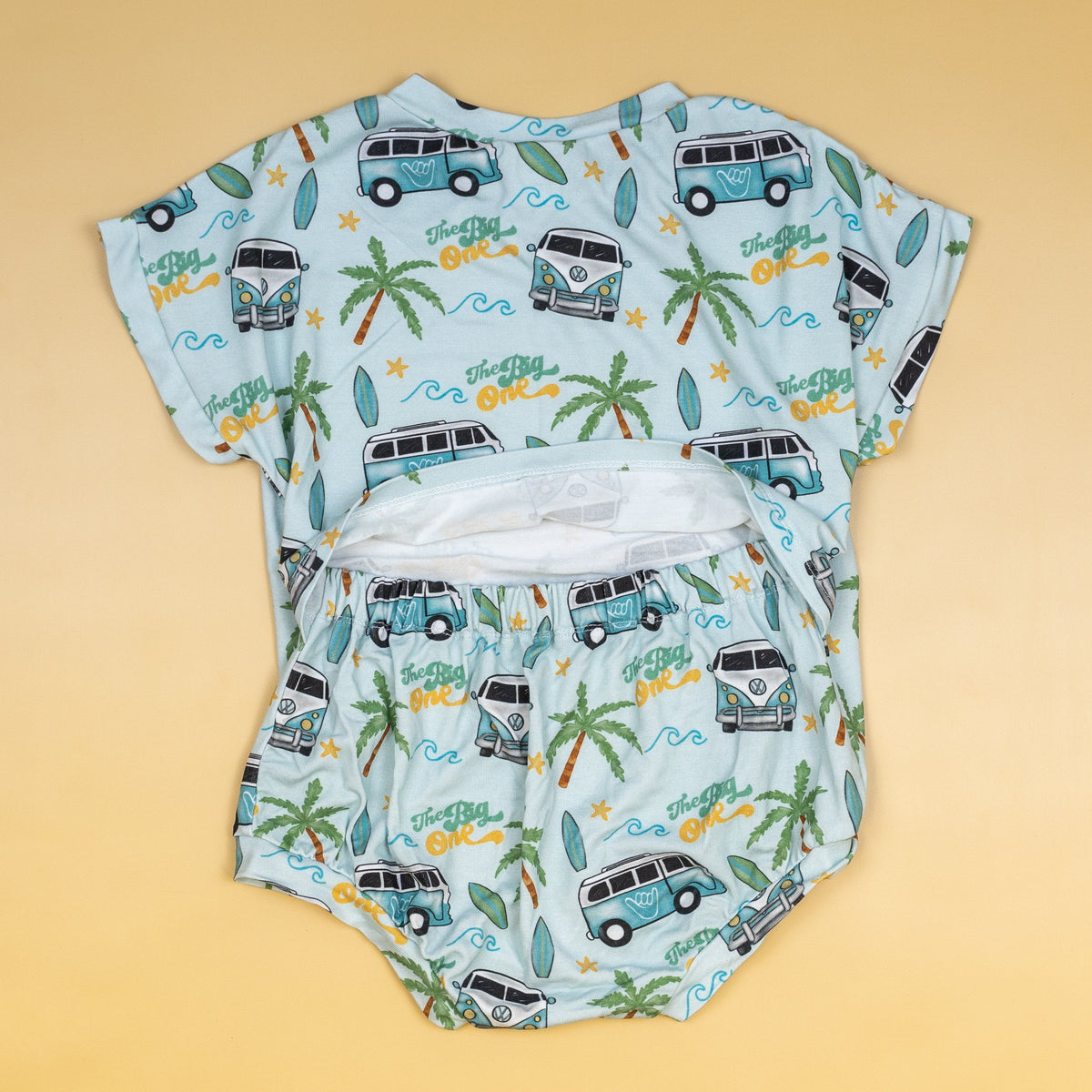 Cuddle Sleep Dream The Big One | 1st Birthday Bamboo Romper