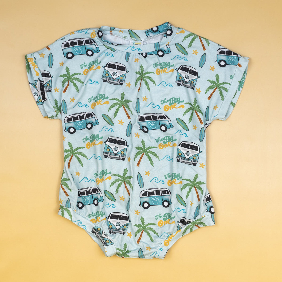 Cuddle Sleep Dream The Big One | 1st Birthday Bamboo Romper