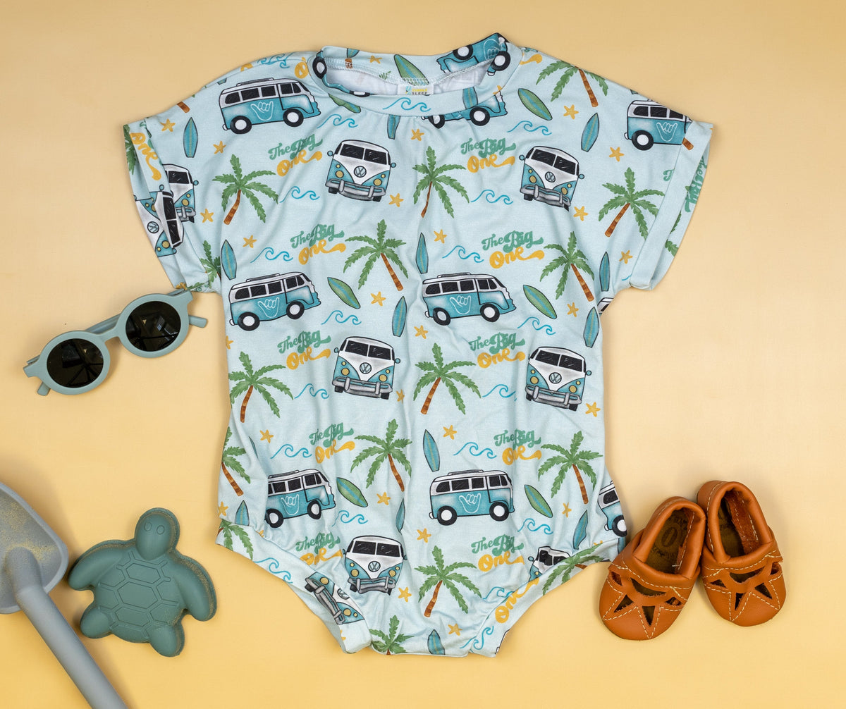 Cuddle Sleep Dream The Big One | 1st Birthday Bamboo Romper