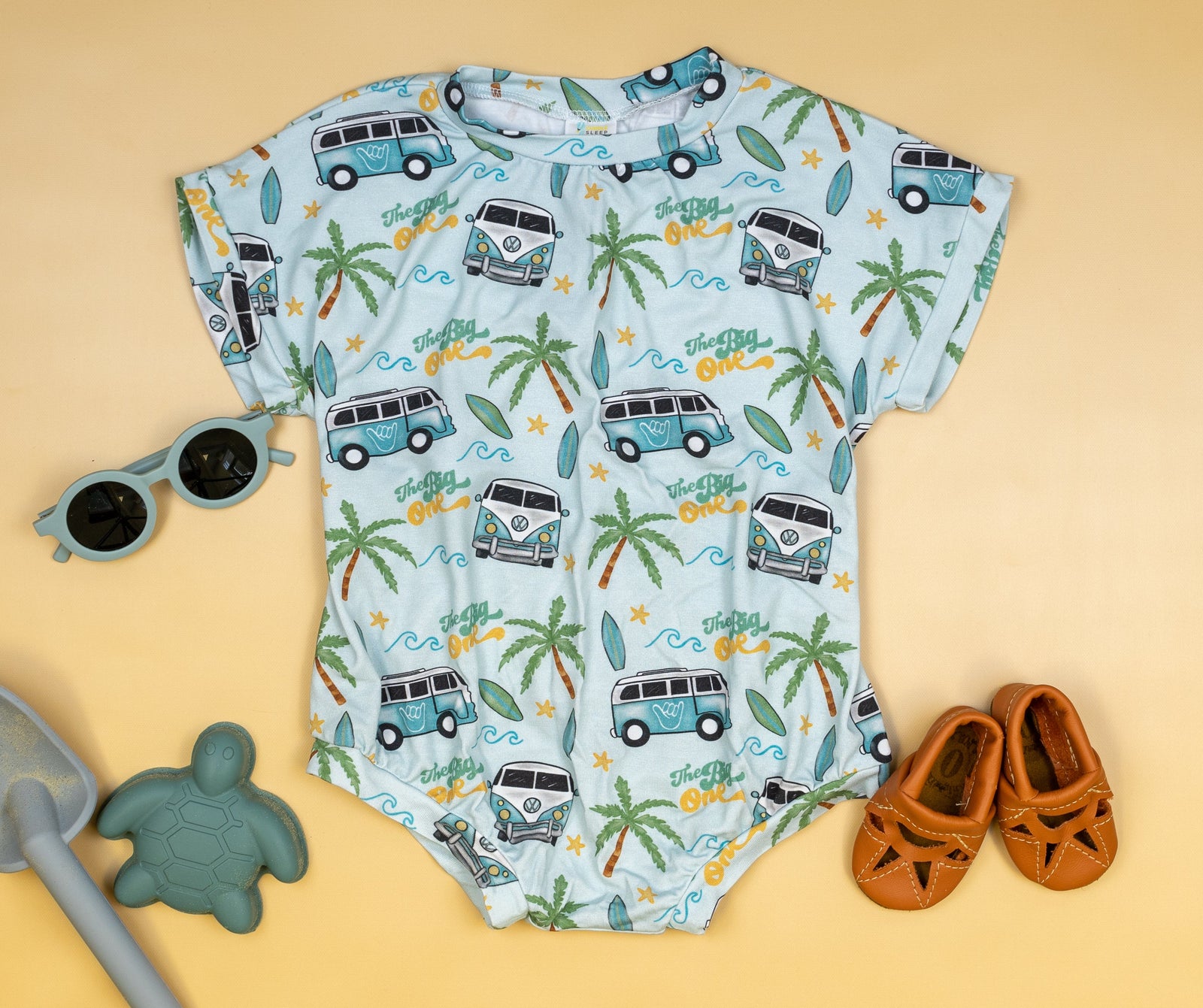 Cuddle Sleep Dream The Big One | 1st Birthday Bamboo Romper