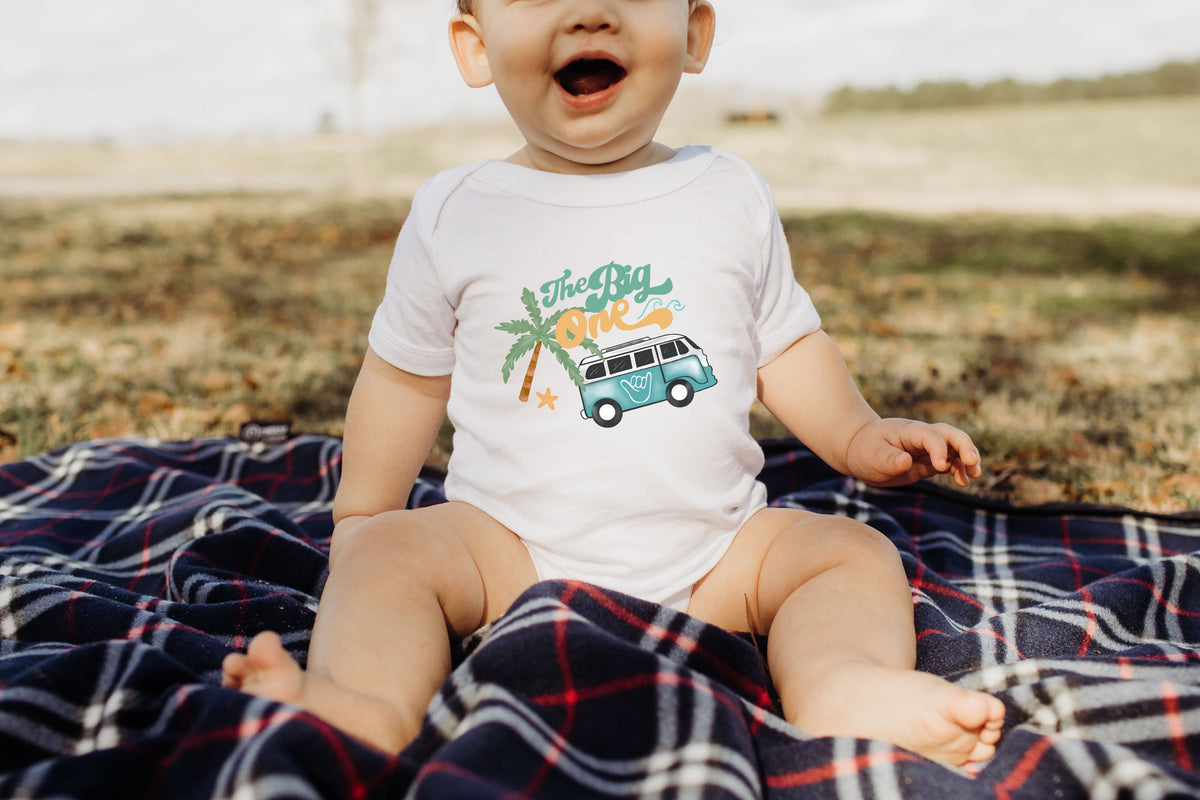 Cuddle Sleep Dream The Big One 1st Birthday | White Bodysuit