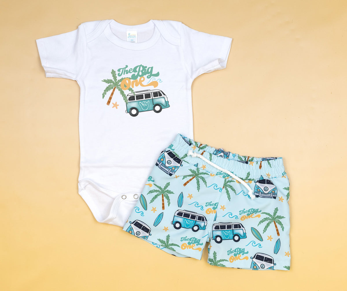 Cuddle Sleep Dream The Big One 1st Birthday | White Bodysuit