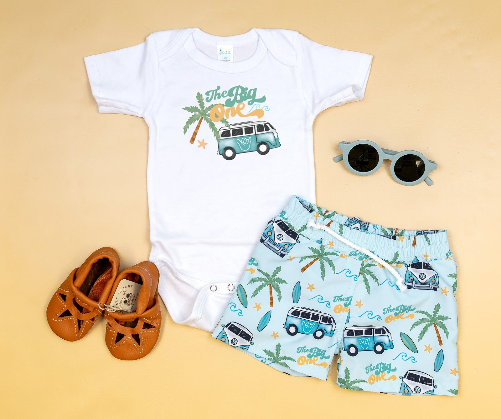 Cuddle Sleep Dream The Big One 1st Birthday | White Bodysuit