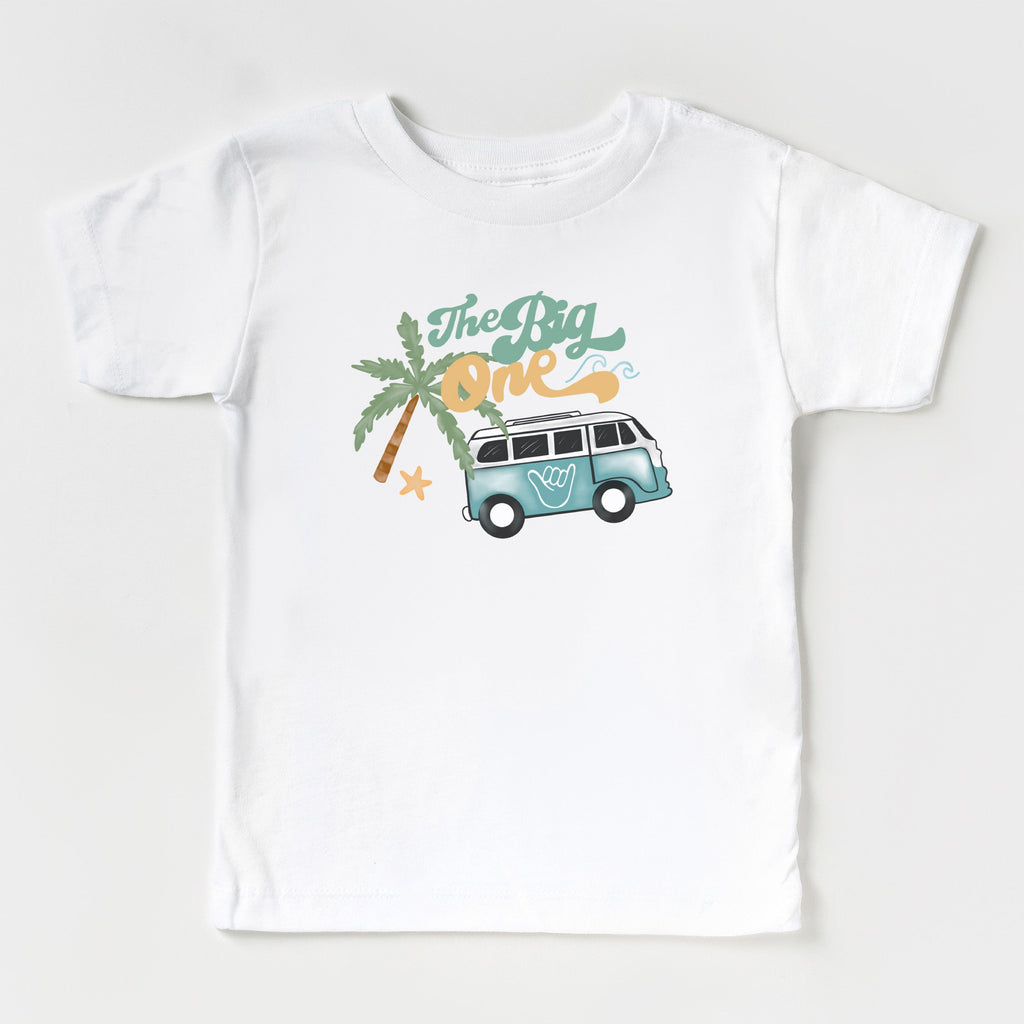 The Big One 1st Birthday | White Tshirt - Cuddle Sleep Dream