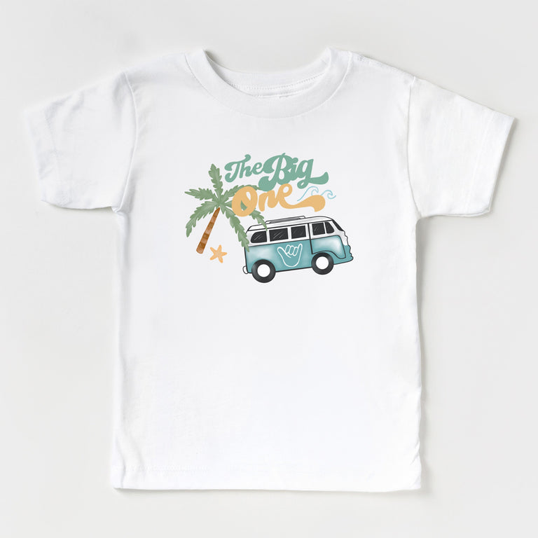 The Big One 1st Birthday | White Tshirt - Cuddle Sleep Dream