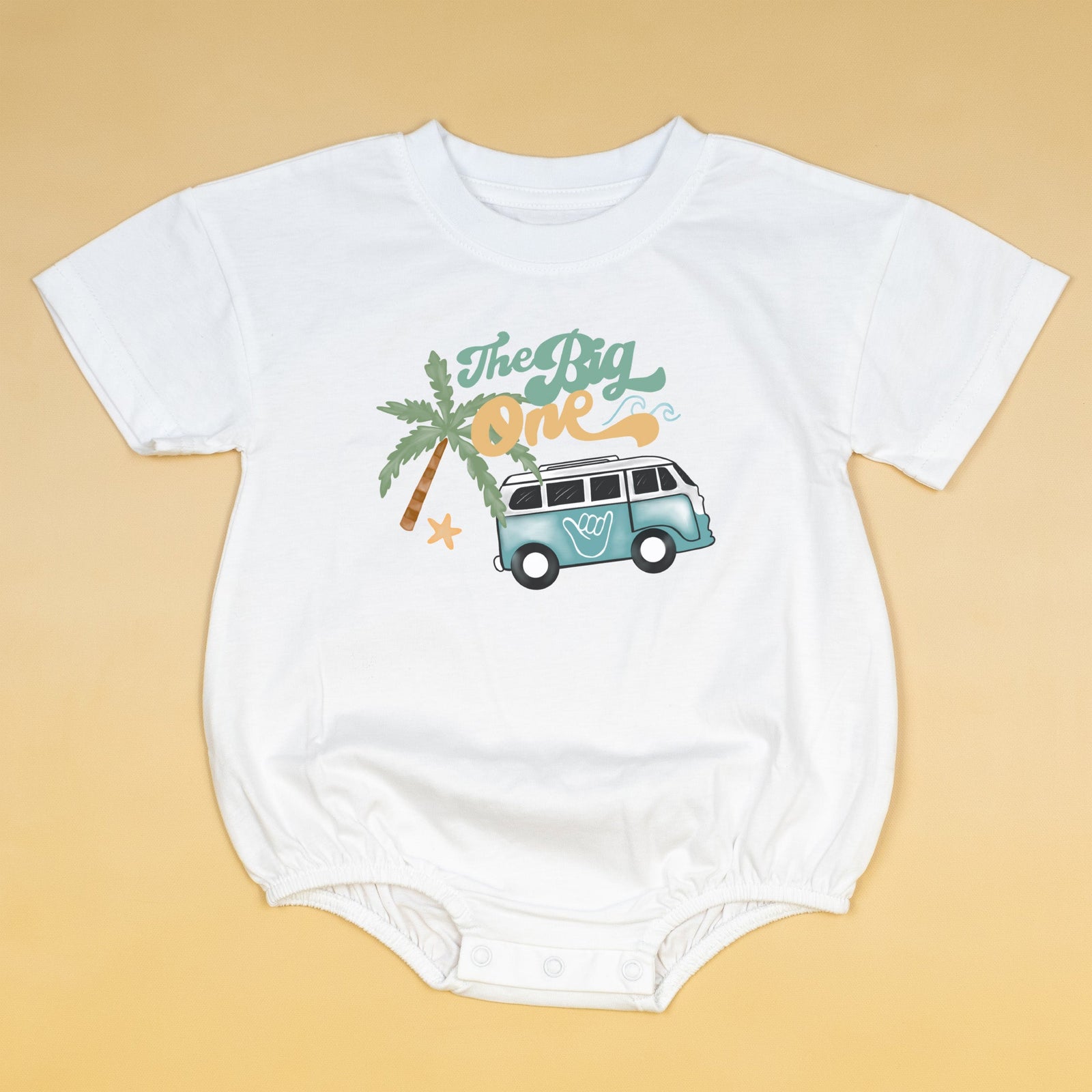 Cuddle Sleep Dream The Big One | White Oversize Bodysuit Short Sleeve