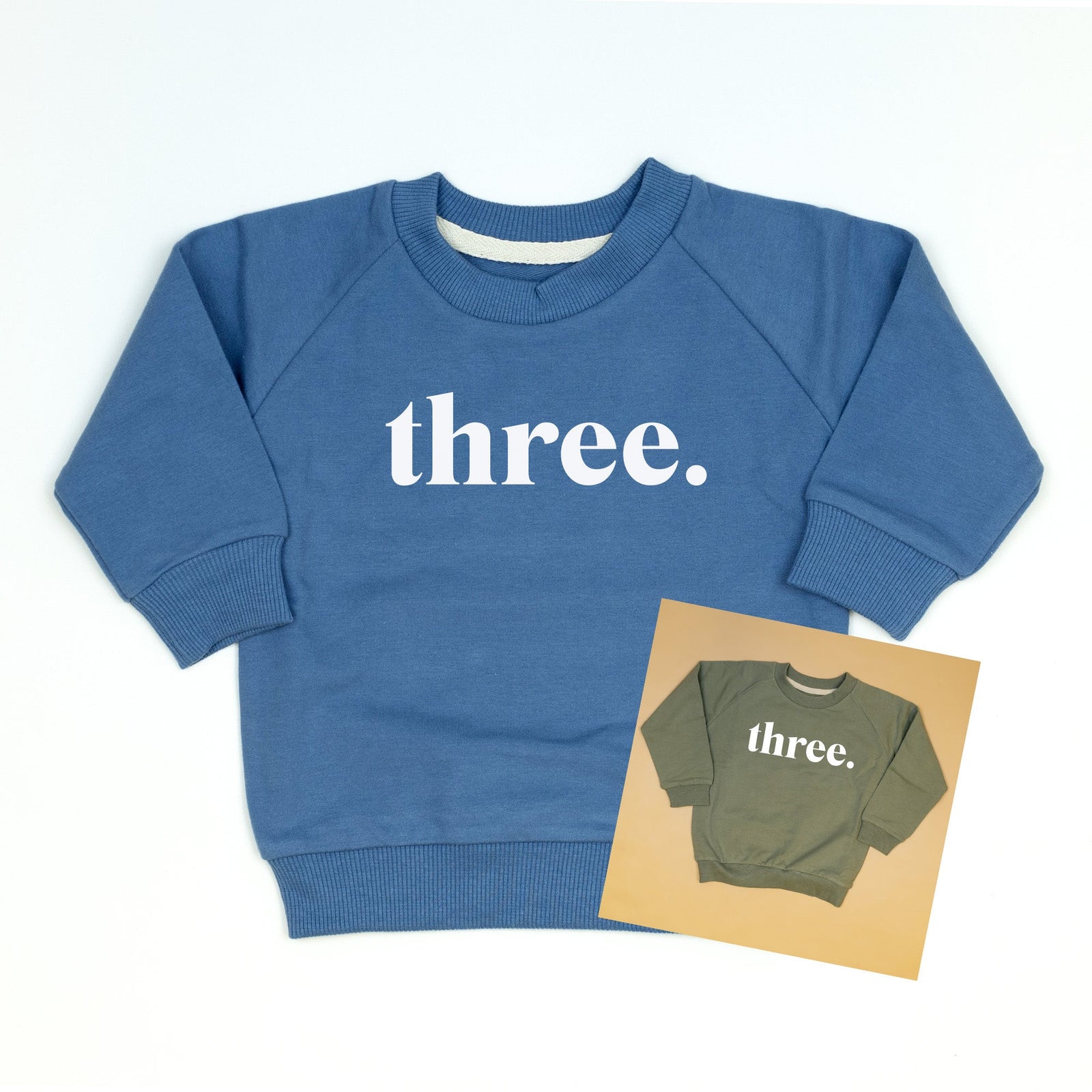 Cuddle Sleep Dream three. | 3rd Birthday Sweatshirt