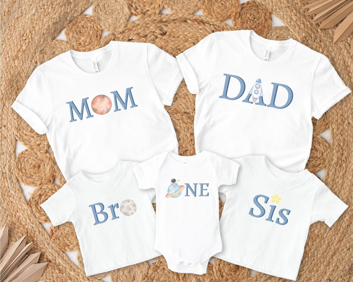 Cuddle Sleep Dream Baby &amp; Toddler Tops Toddler/Youth Matching | Space One Tshirt