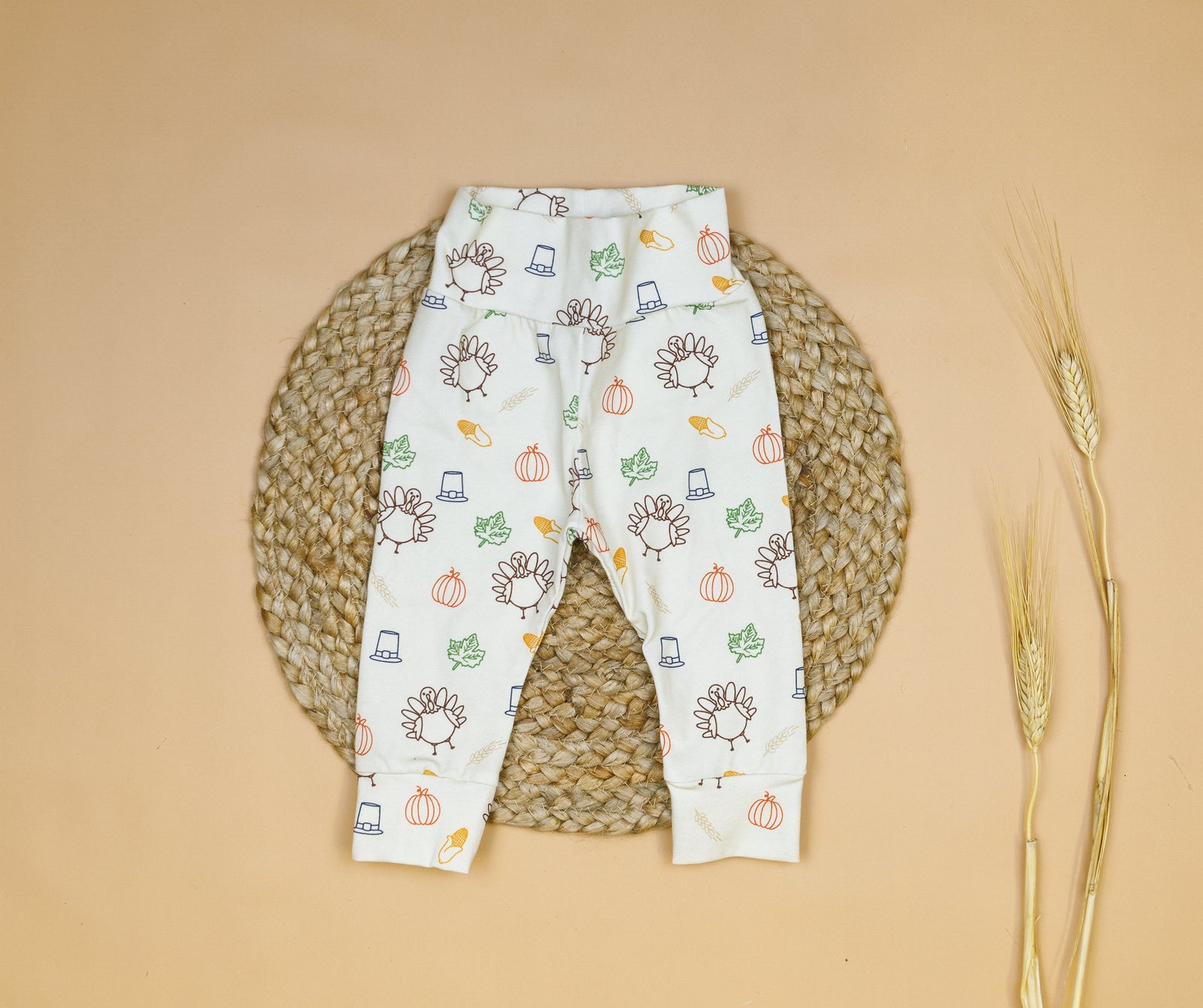 Cuddle Sleep Dream Leggings Turkey Toss Leggings