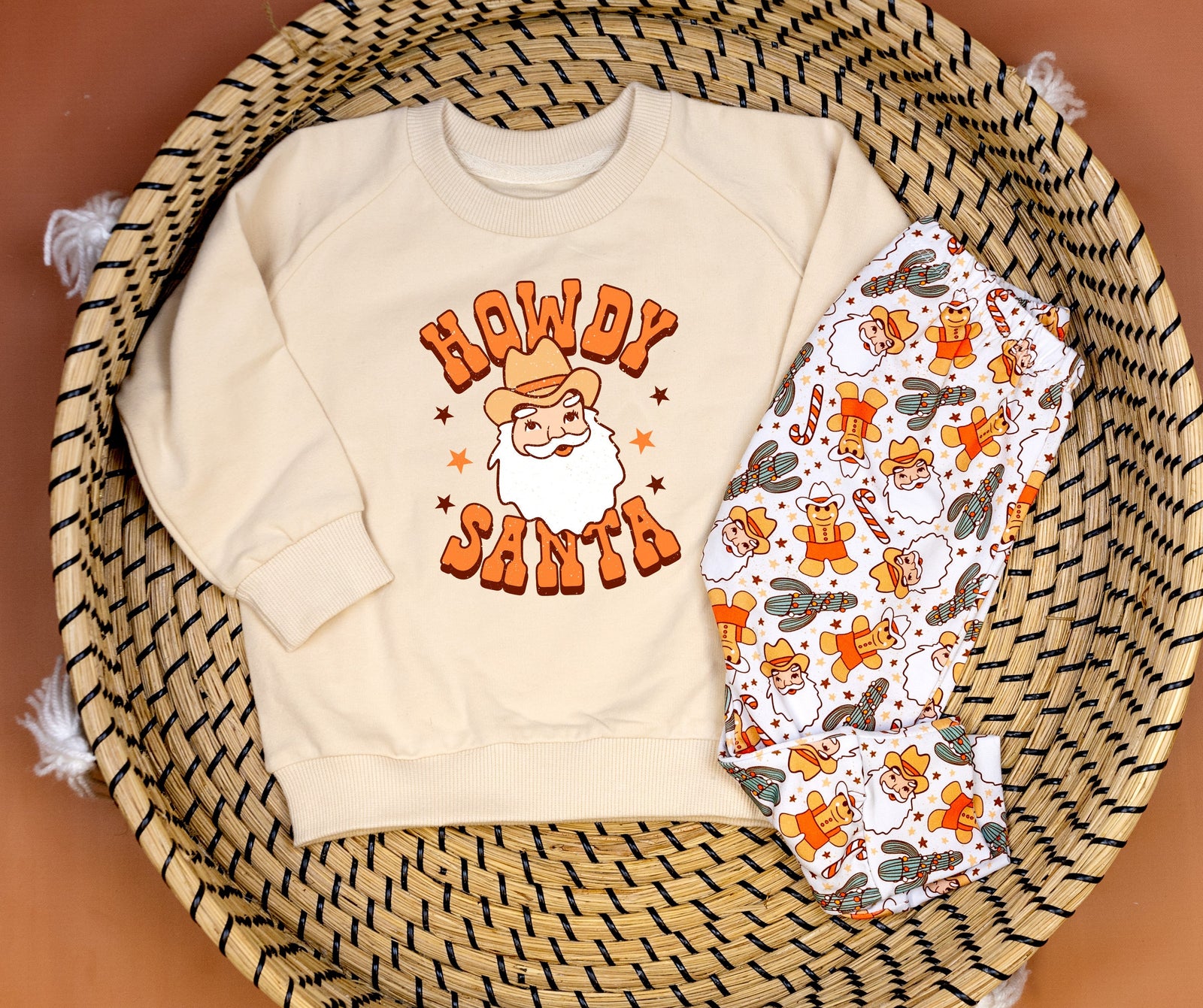 Cuddle Sleep Dream Leggings Western Christmas | Gusset Pants