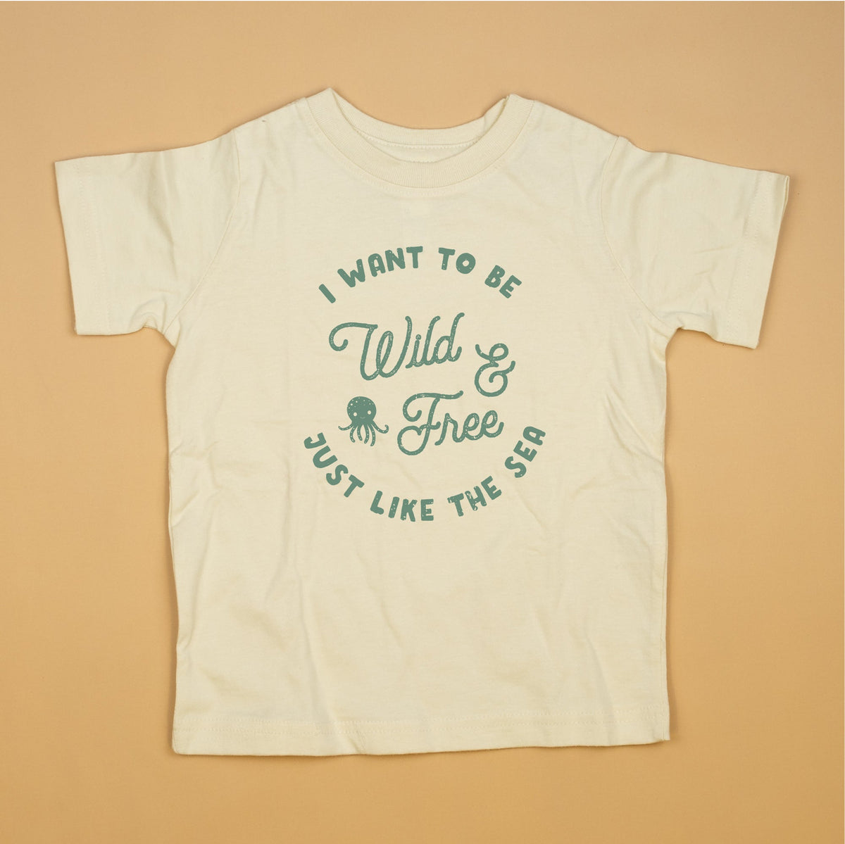 Cuddle Sleep Dream Graphic Tee Wild &amp; Free Octopus | Natural Tshirt