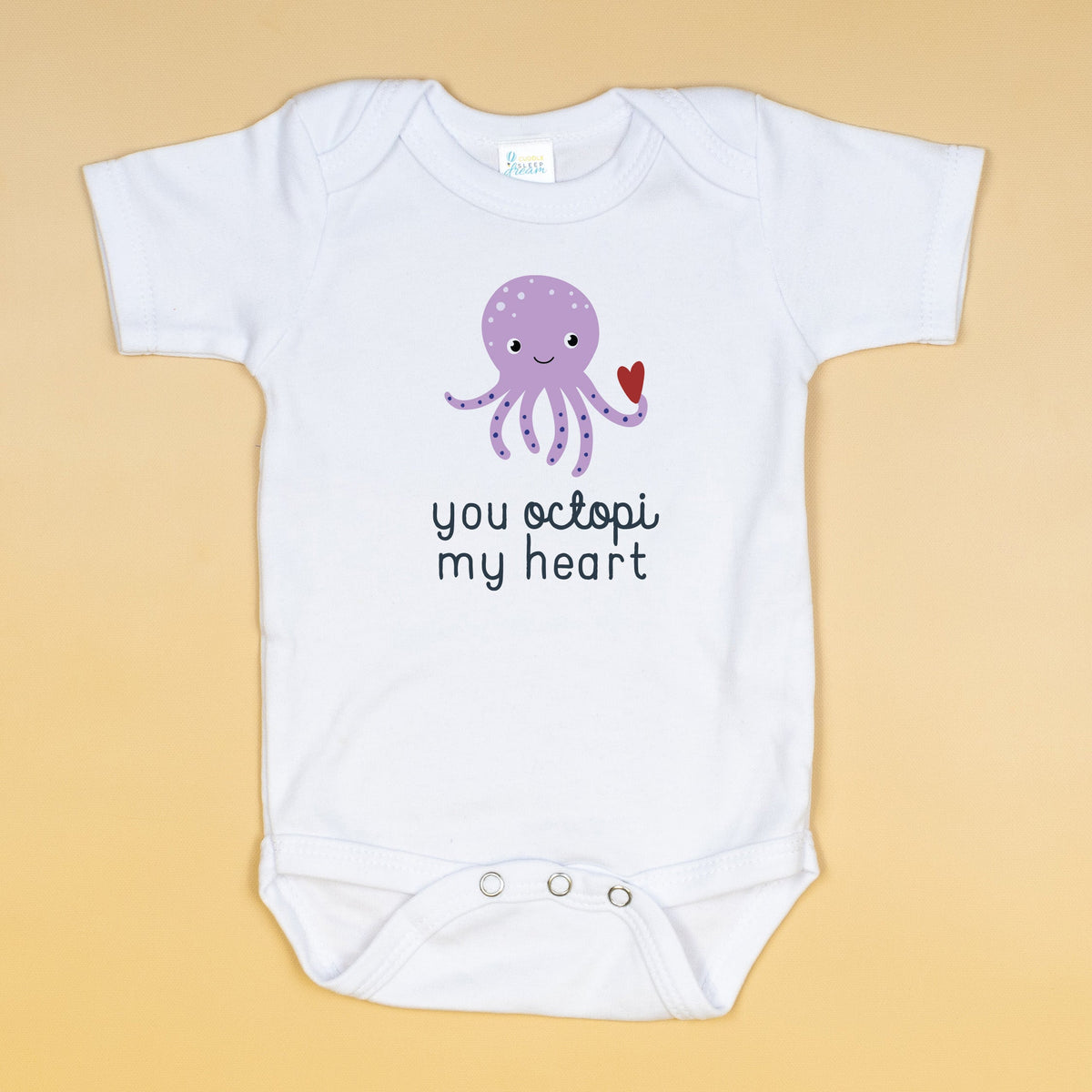 Cuddle Sleep Dream You Octopi My Heart |  Infant Bodysuit