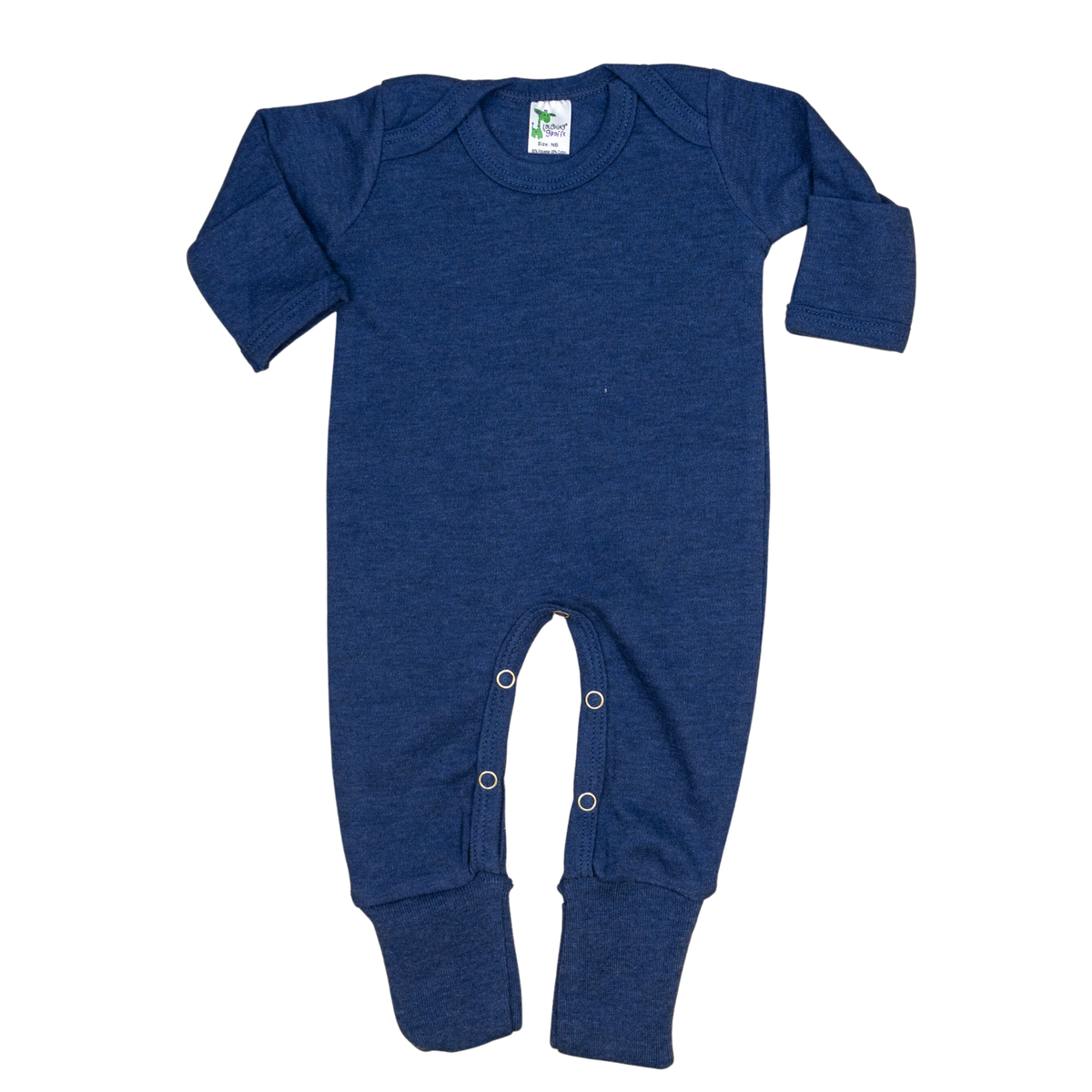 Cuddle Sleep Dream Baby One-Pieces Ht Denim / Newborn Your Message Here | Customize It! Newborn Romper