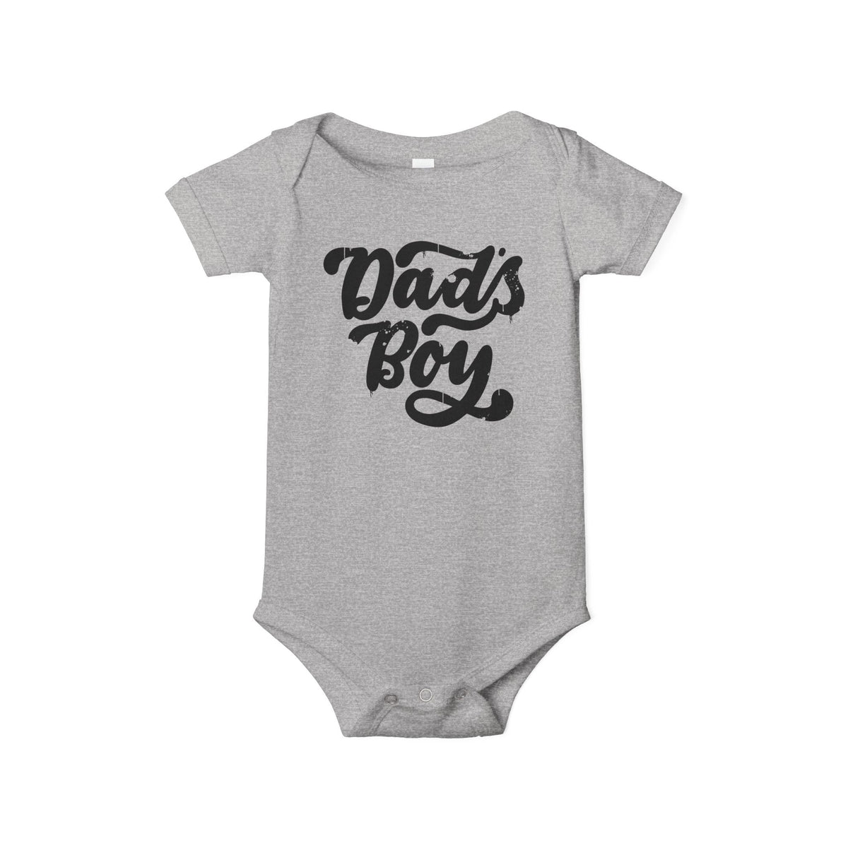 Printify Kids clothes Athletic Heather / 3-6M Dad&#39;s Boy | Infant Bodysuit
