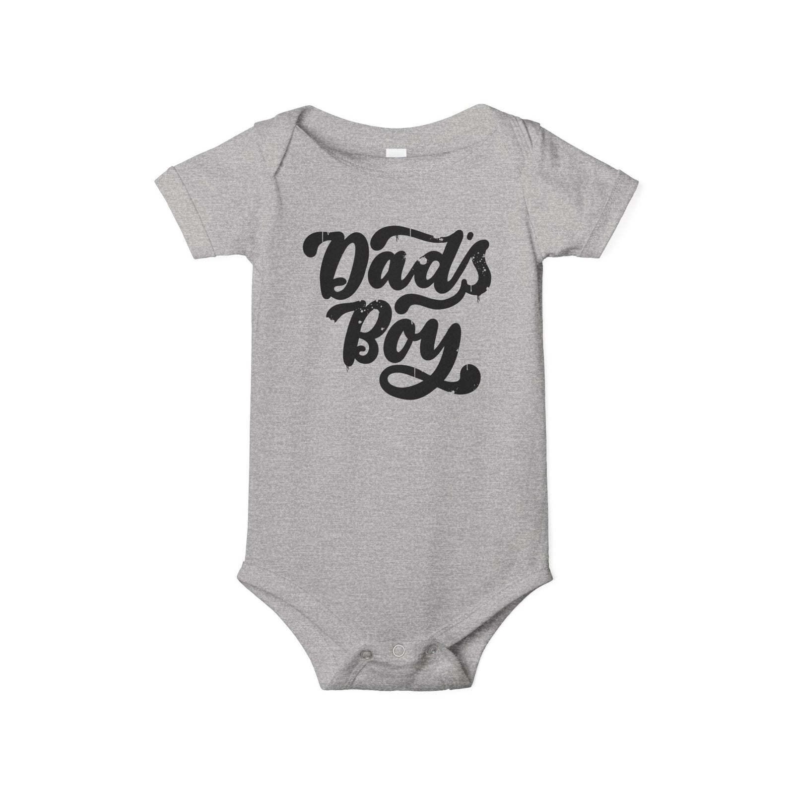 Printify Kids clothes Black / 3-6M Dad's Boy | Infant Bodysuit